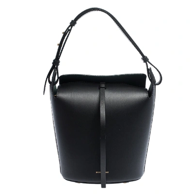 Pre-owned Burberry Black Leather Small Bucket Bag