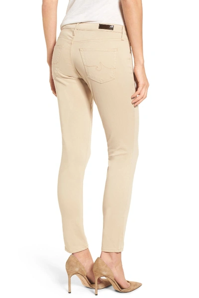 Shop Ag The Legging Ankle Jeans In Sand Dune