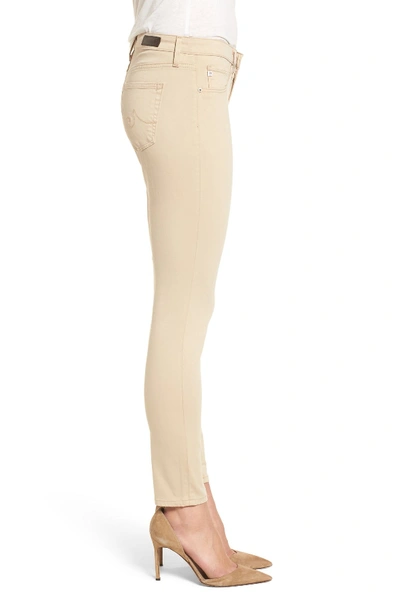 Shop Ag The Legging Ankle Jeans In Sand Dune