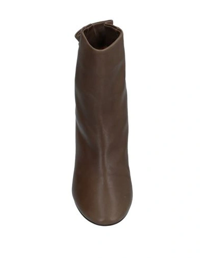 Isabel Marant Ankle Boots In Military Green