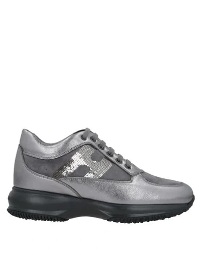 Hogan Sneakers In Silver