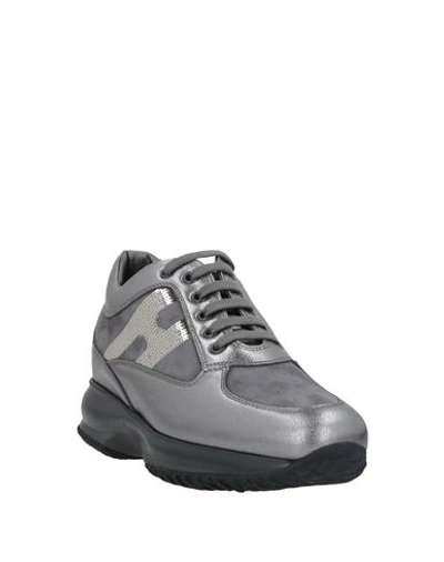 Hogan Sneakers In Silver