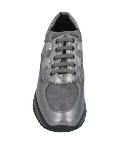 Hogan Sneakers In Silver
