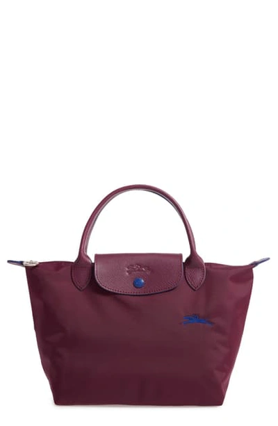 Shop Longchamp Le Pliage Club Tote In Plum