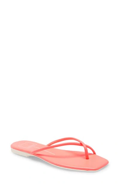 Shop Dolce Vita Lyza Flip Flop In Coral Stella