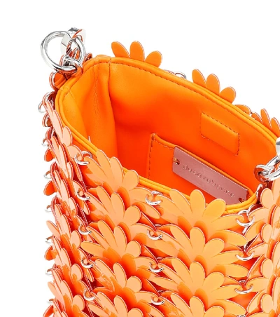 Shop Paco Rabanne Daisy 1969 Mini Crossbody Bag In Orange