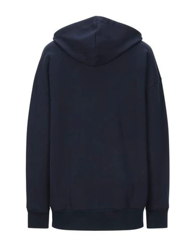Shop N°21 Sweatshirts In Dark Blue