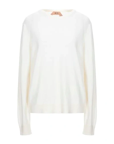 Shop N°21 Sweaters In Ivory