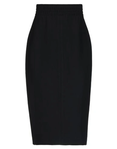 Shop N°21 Midi Skirts In Black