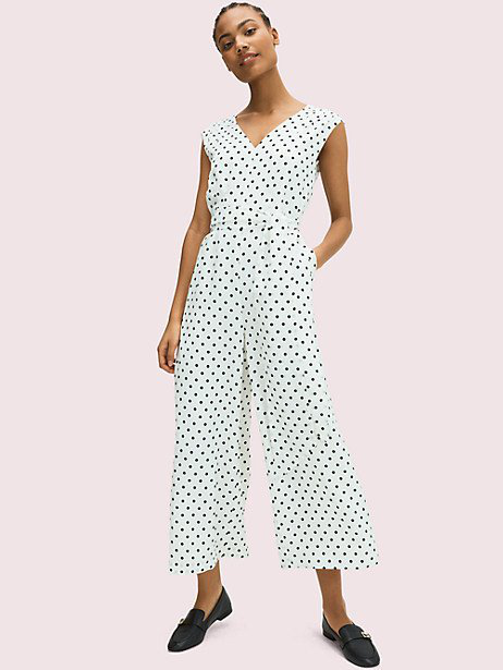 kate spade polka dot jumpsuit