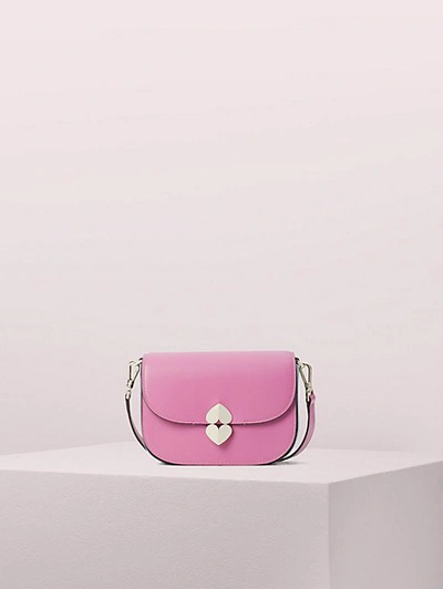 Kate Spade Lula Small Saddle Bag In Ruffled Pansy ModeSens