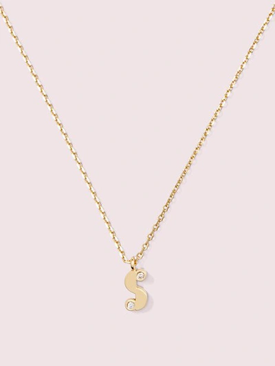 Shop Kate Spade Truly Yours Initial Mini Pendant