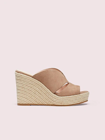 Shop Kate Spade Tropez Sandals In Roasted Almond