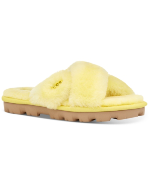 yellow ugg slippers