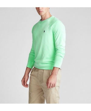 cotton spa terry sweatshirt