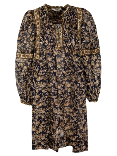 Shop Isabel Marant Virgin Robe In Midnight