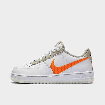 Shop Nike Boys' Little Kids' Force 1 Lv8 3 Casual Shoes In White