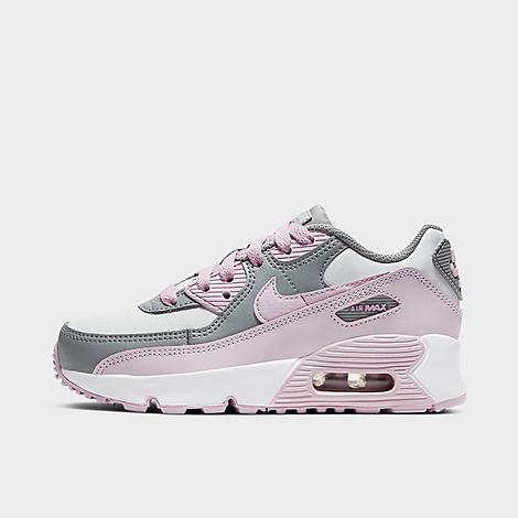 Nike Kids' Unisex Air Max 90 Leather Low-top Sneakers - Walker, Toddler In  Pink/grey | ModeSens