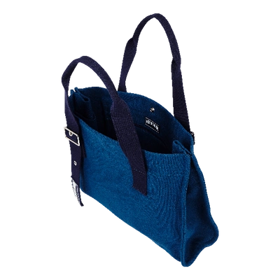 Shop Vilebrequin Beach Bag In Blue