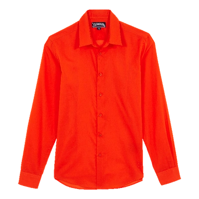 Shop Vilebrequin Shirt In Orange