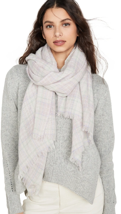 Shop Isabel Marant Kuzanne Scarf In Light Blue