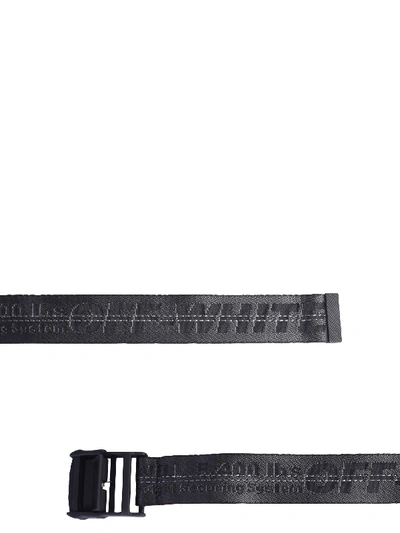 Shop Off-white Classic 2.0 Industrial Belt In Black