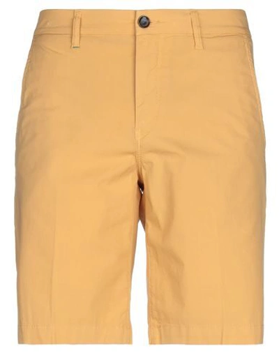 Shop Re-hash Shorts & Bermuda Shorts In Ocher