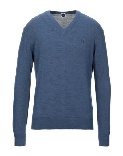 Shop Bagutta Sweater In Slate Blue