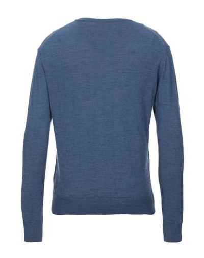 Shop Bagutta Sweater In Slate Blue