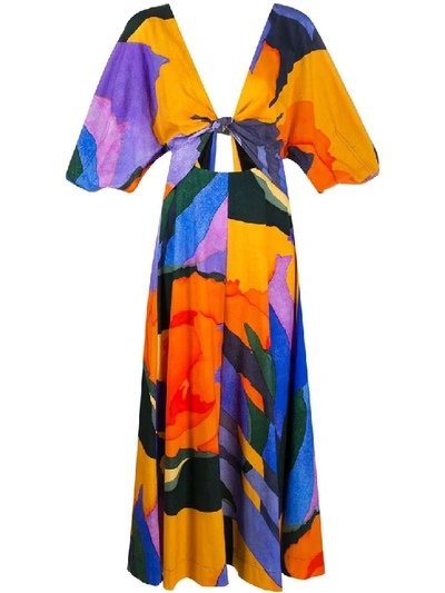 Shop Mara Hoffman Lelia Multicolored Print Dress