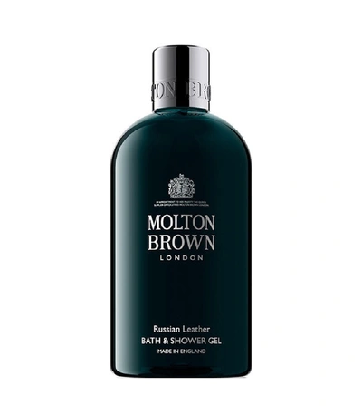 Shop Molton Brown Russian Leather Bath & Shower Gel In N/a