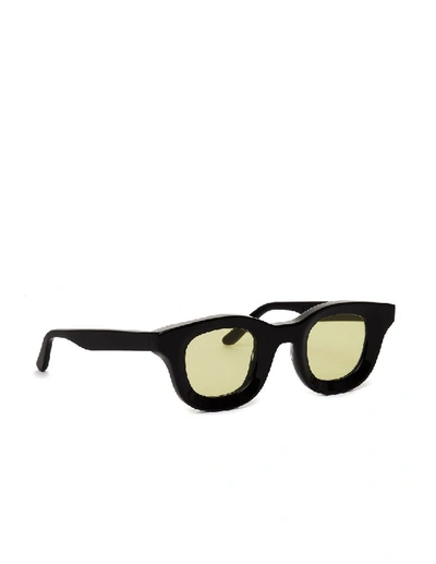 Shop Thierry Lasry X Rhude Black & Yellow 'rhodeo' Sunglasses