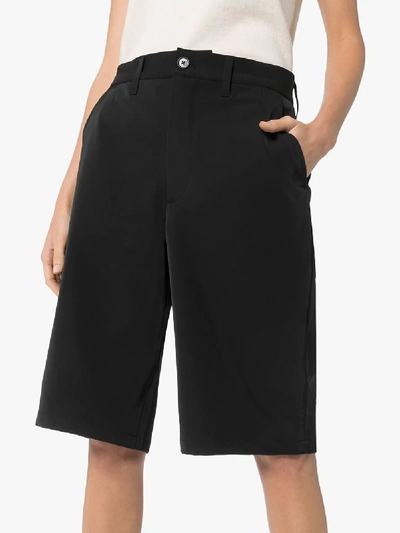 Shop Sunflower Womens Black Knee-length Tech Shorts
