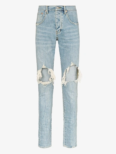 PURPLE BRAND P002 Slim Dropped Fit Jeans - Indigo