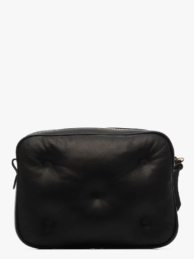 Shop Maison Margiela Black Glam Slam Leather Camera Bag