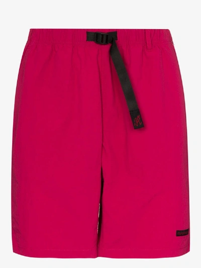 Shop Gramicci Pink Shell Packable Bermuda Shorts