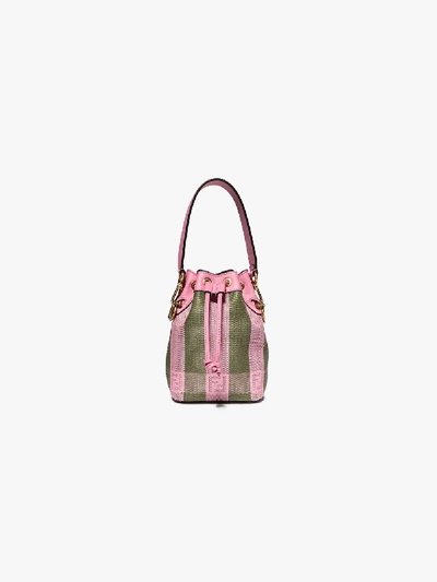 Shop Fendi Mini 'mon Tresor' Beuteltasche In Pink