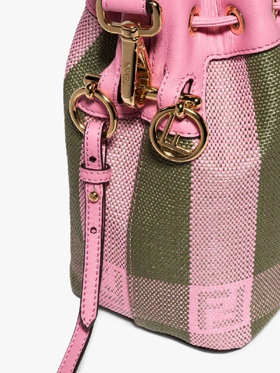 Shop Fendi Mini 'mon Tresor' Beuteltasche In Pink