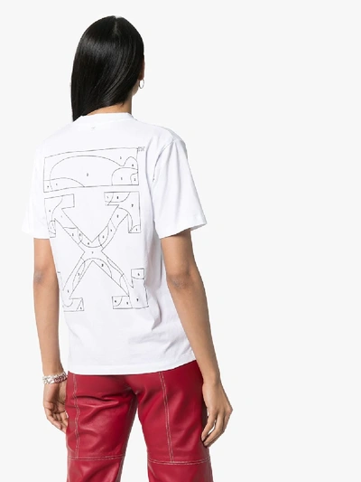 Shop Off-white Puzzle Arrow Print T-shirt