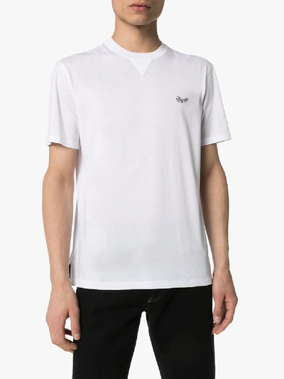 Shop Ermenegildo Zegna Z Logo T-shirt In White