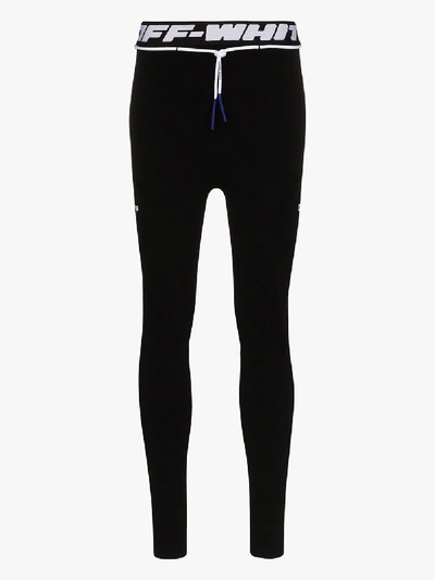 Shop Off-white Active Seamless Leggings In Black