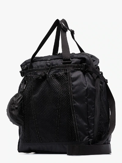 Shop And Wander Black Three-way 25l Tote Bag