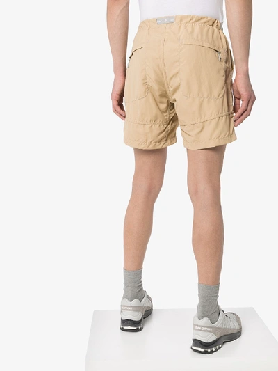 Shop And Wander Brown Belted Climbing Shorts