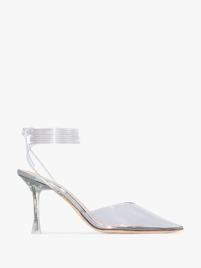 Shop Magda Butrym Transparent Finland 80 Pvc Pumps In White