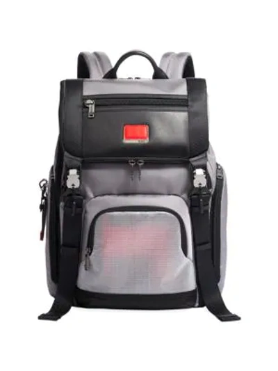 Shop Tumi Men's Alpha Bravo Lark Backpack In Grey Bright