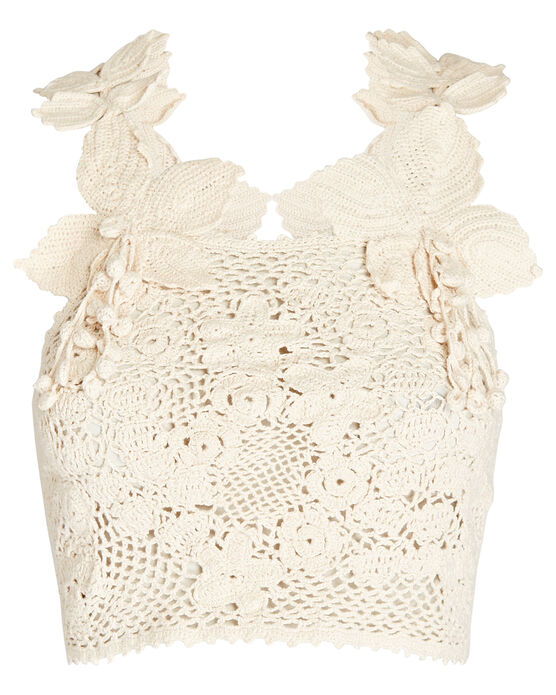 ulla johnson crochet top
