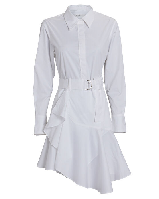 cotton poplin shirt dress