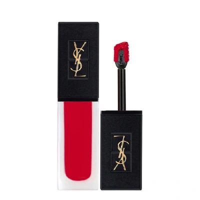 Shop Saint Laurent Tatouage Couture Velvet Cream