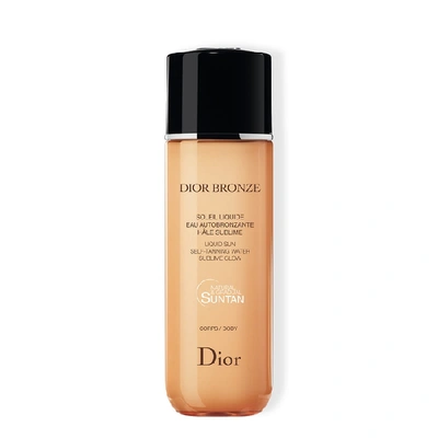 Shop Dior Bronze Liquid Sun Self-tanning Water