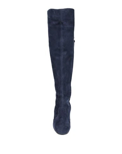 Shop L'autre Chose L' Autre Chose Woman Knee Boots Midnight Blue Size 7 Soft Leather